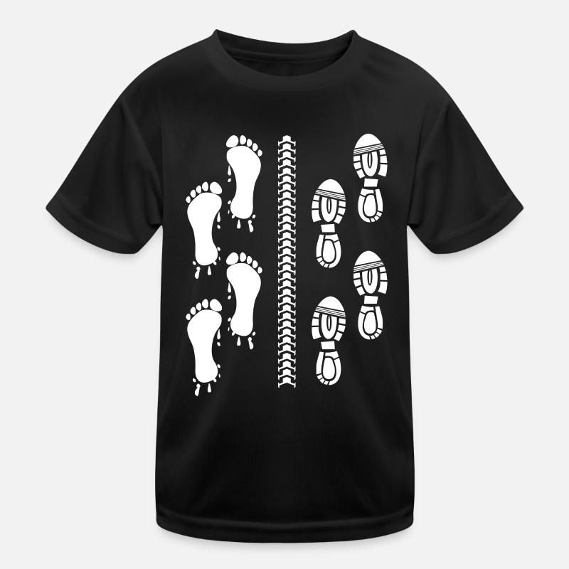 Lustiges Triathlon Design Kinder Funktions-T-Shirt