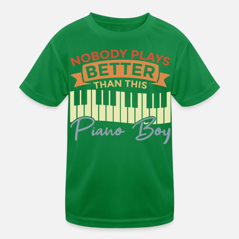 Garçon pianiste T-shirt sport Enfant