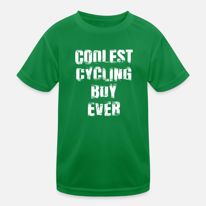 The coolest cyclist ever Kids Functional T-Shirt
