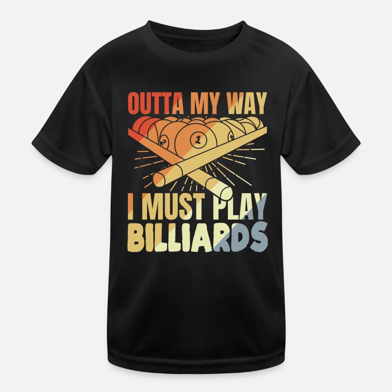 Billard Witz Kinder Funktions-T-Shirt