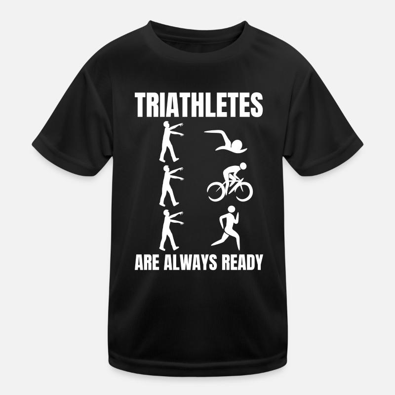 Triathlet Witz Kinder Funktions-T-Shirt