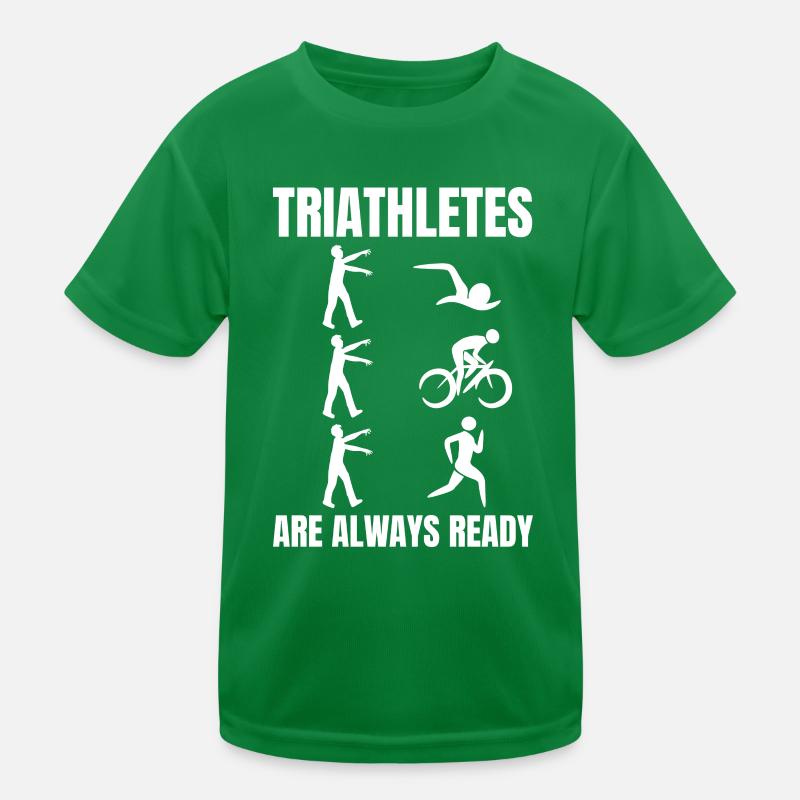 Triathlet Witz Kinder Funktions-T-Shirt