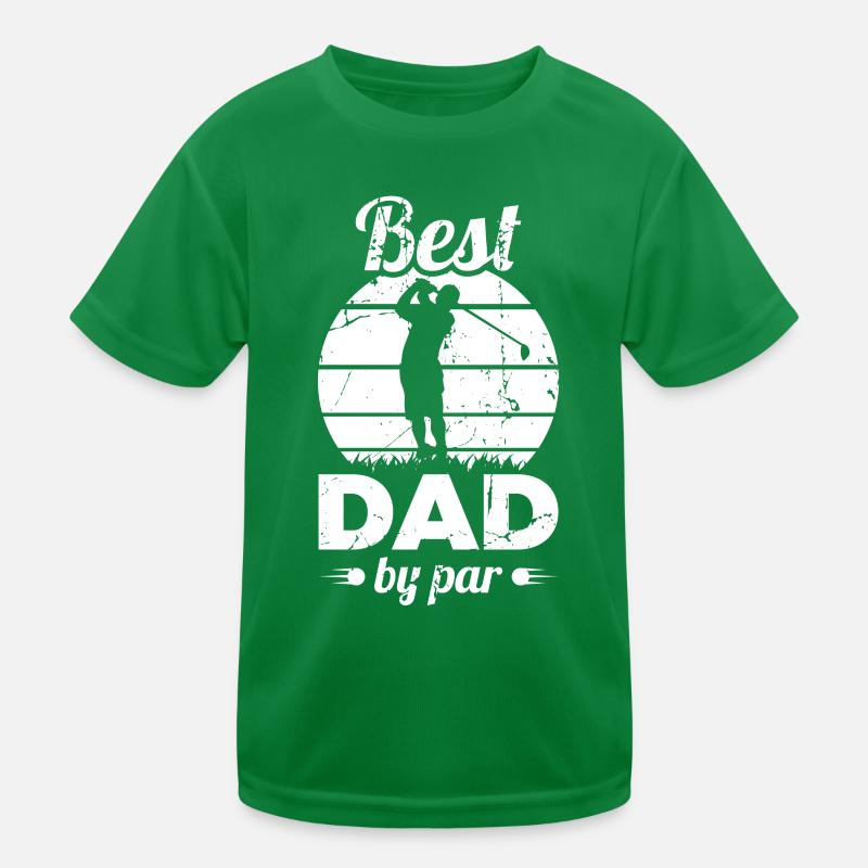 Meilleur père de golf T-shirt sport Enfant