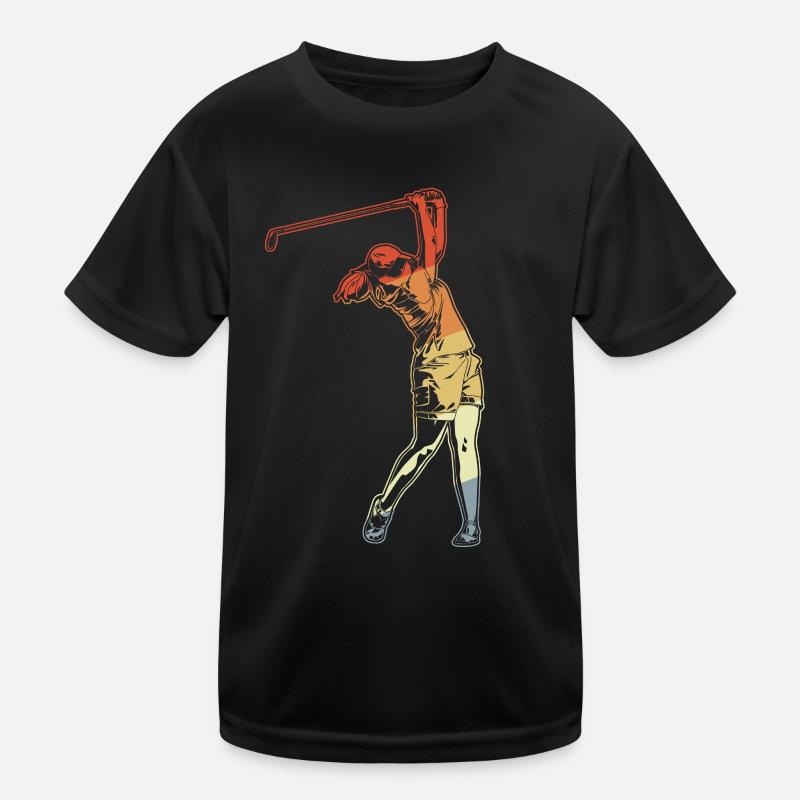 Golferin Kinder Funktions-T-Shirt