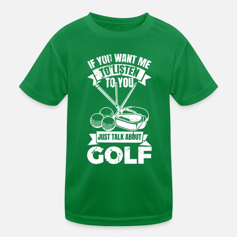 Golf Kinder Funktions-T-Shirt