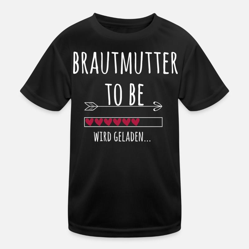Brautmutter Ankündigung Hochzeit Verlobung Kinder Funktions-T-Shirt