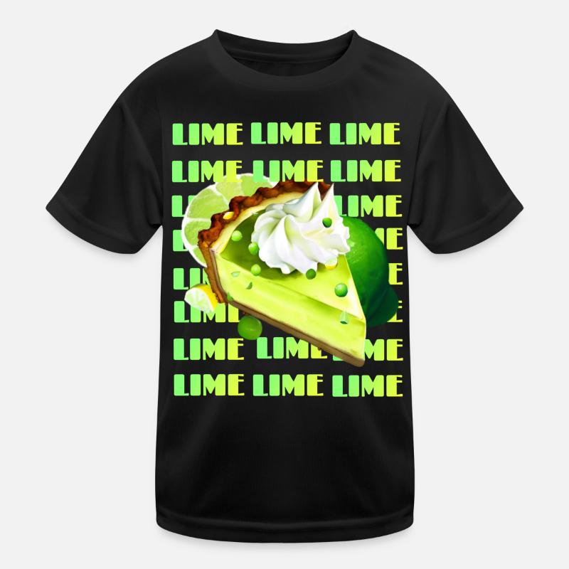 Tarte au citron vert clé T-shirt sport Enfant