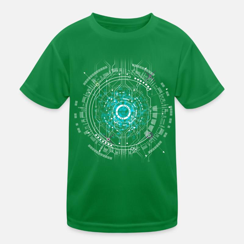 computer Space cpu pc Nerd Platine Warp geek ai ki Kinder Funktions-T-Shirt