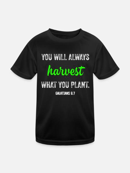 Jesus, Jesus, Jesus christlich christlich christlich - Kinder Funktions-T-Shirt - Schwarz - Vorne