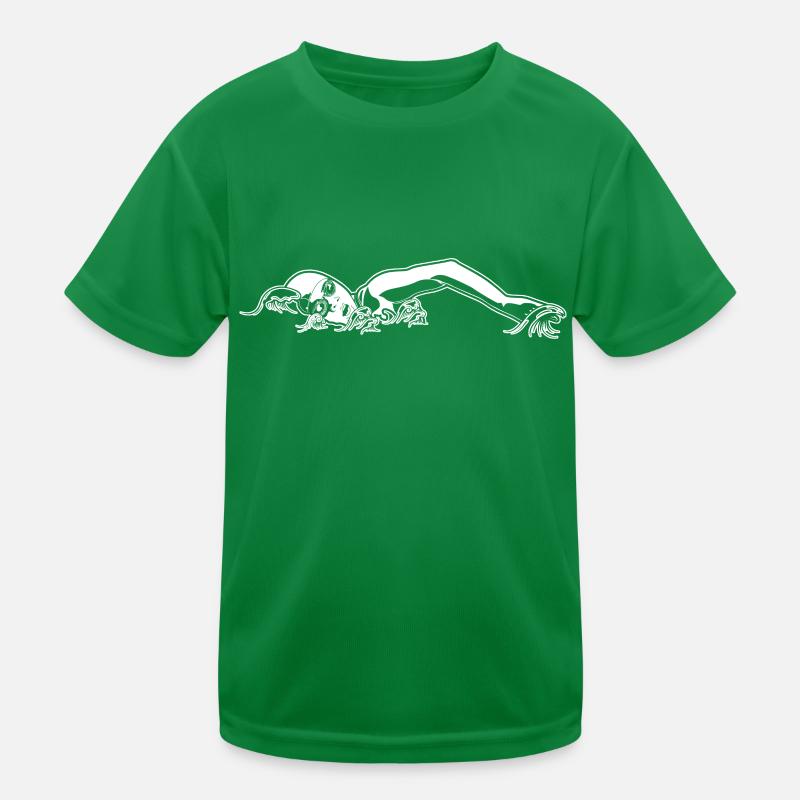 Float Drawing Kids Functional T-Shirt