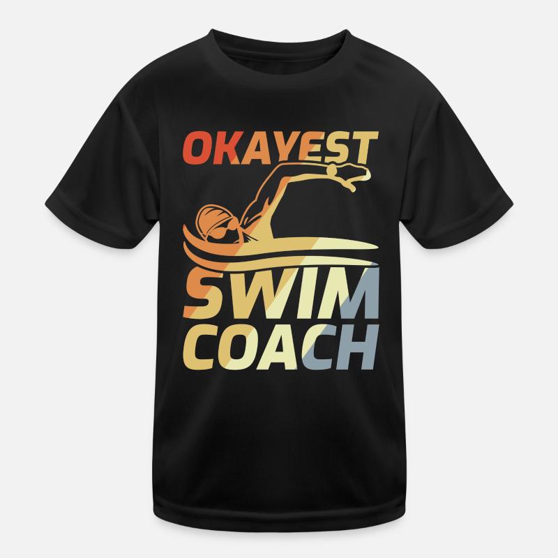 Schwimmlehrer Kinder Funktions-T-Shirt