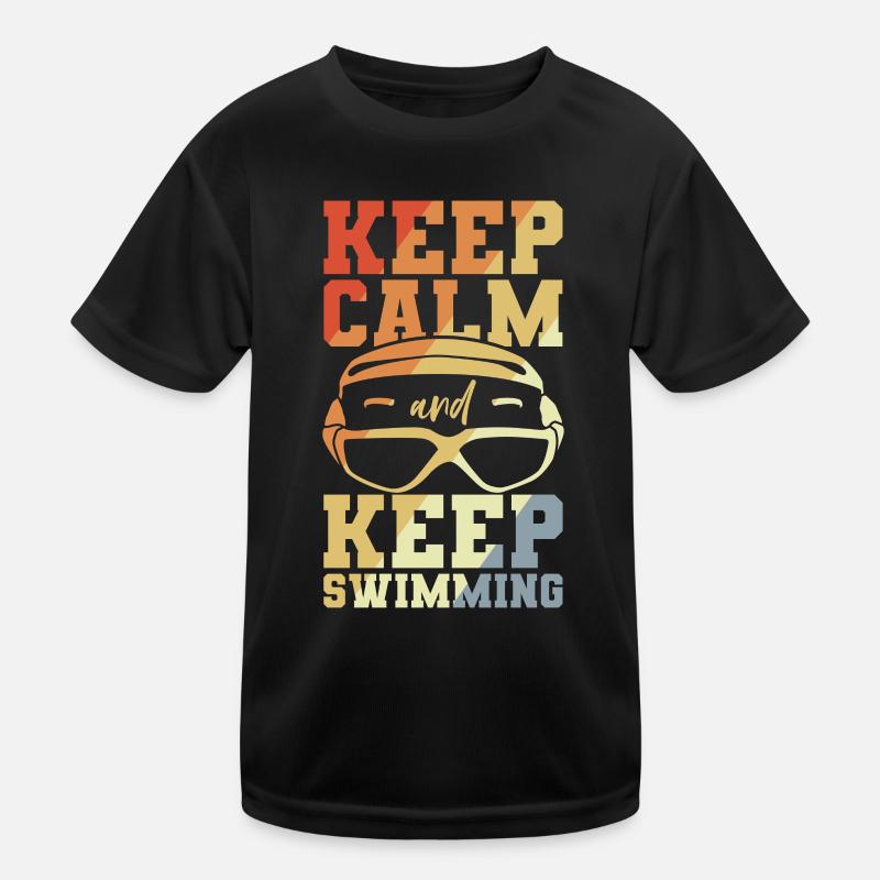 Drôle de blague de nageur T-shirt sport Enfant