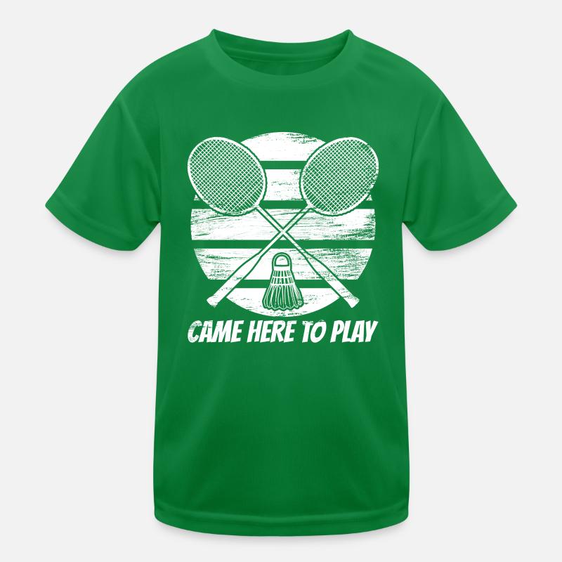 Federball Spruch Kinder Funktions-T-Shirt
