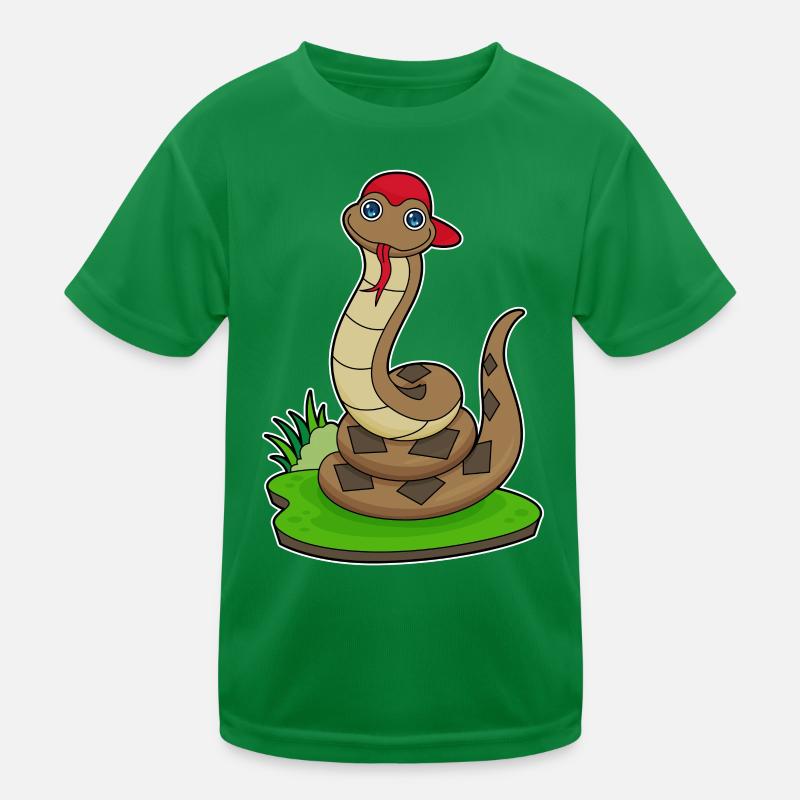 Snake Cap Kids Functional T-Shirt