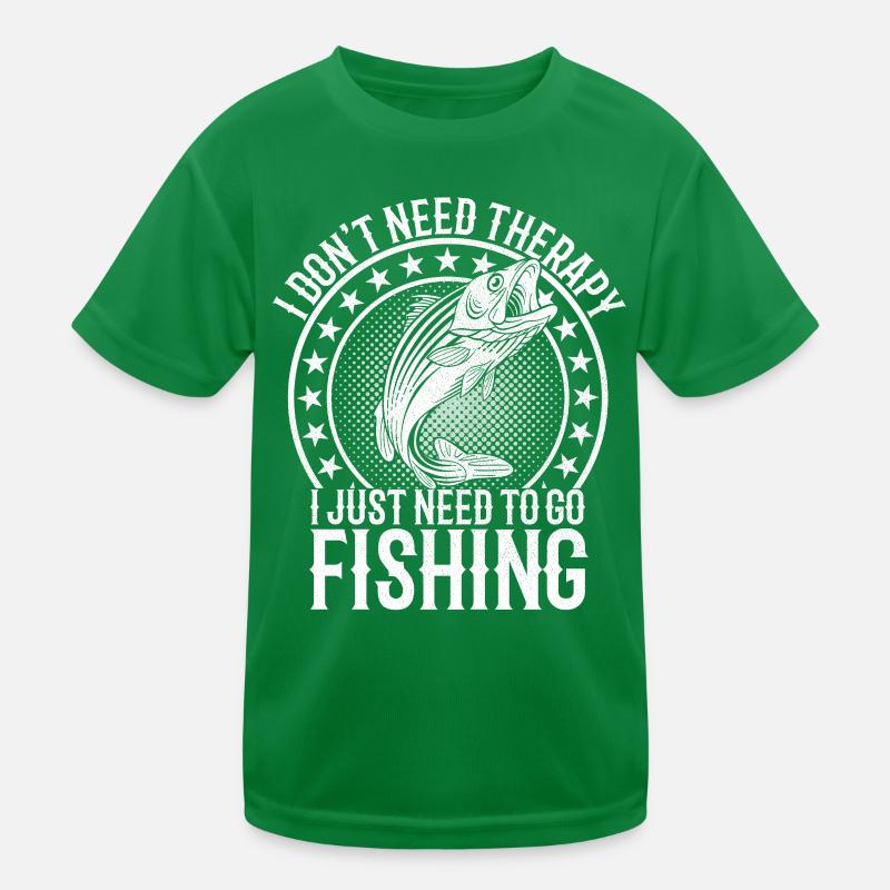 Pêche à la chasse aimant tous les jours T-shirt sport Enfant