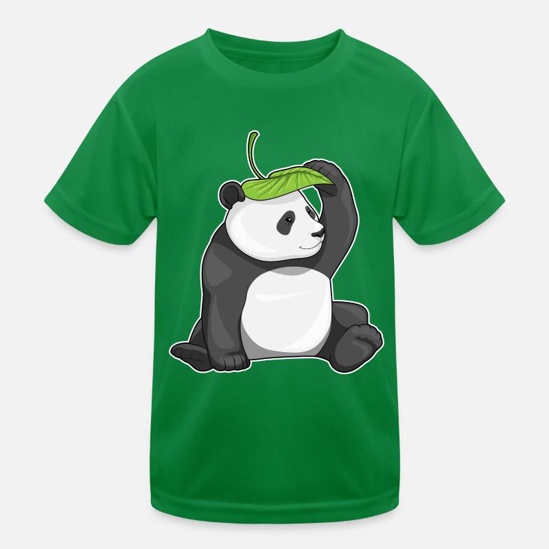 Panda Leaf T-shirt sport Enfant