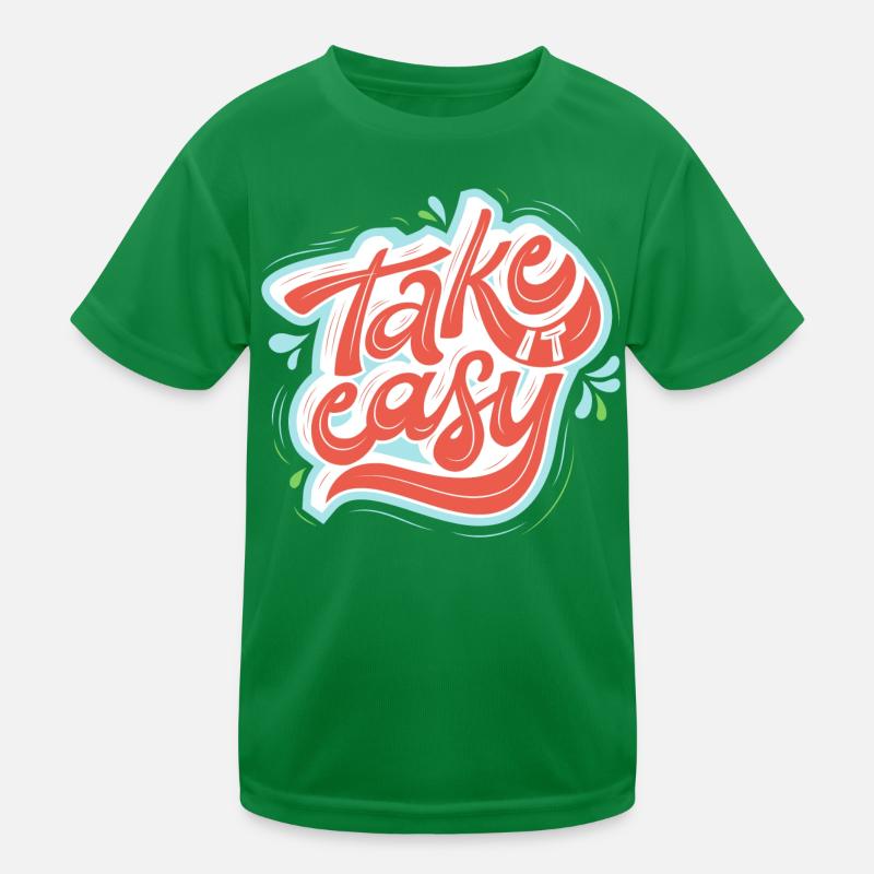 Take it easy Kids Functional T-Shirt