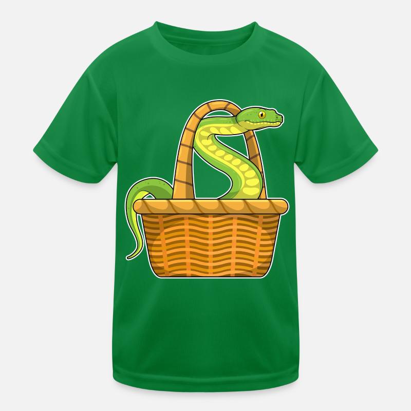 Snake basket Kids Functional T-Shirt