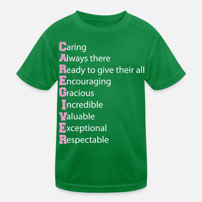 Définition de l’aidant Aidant âgé T-shirt sport Enfant