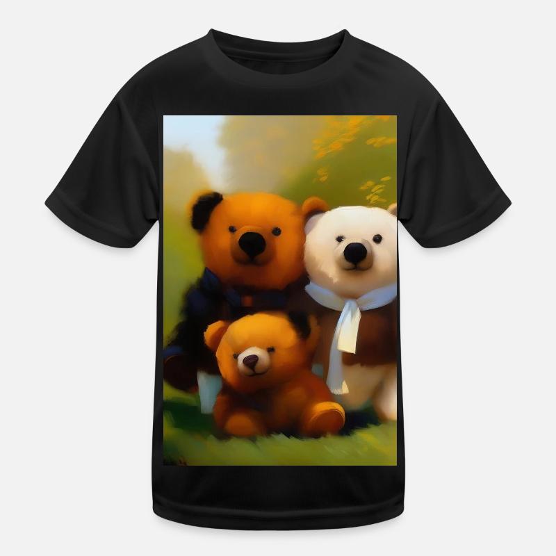 Teddy bear Kids Functional T-Shirt