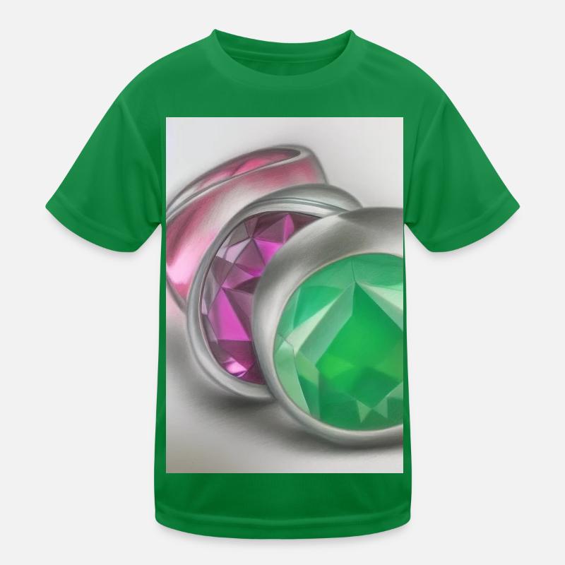 Pierres précieuses T-shirt sport Enfant