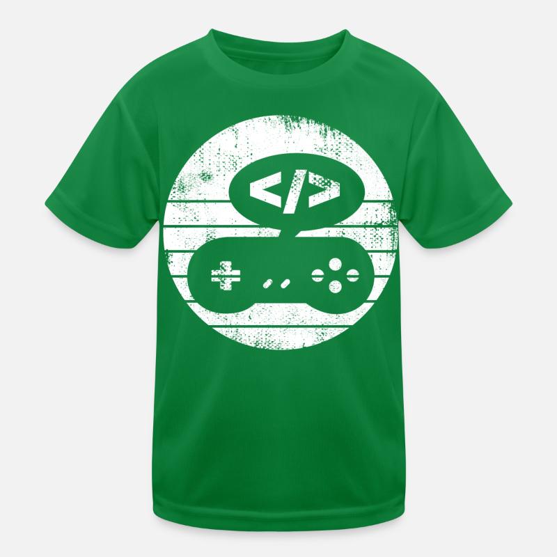 Spieleentwickler Kinder Funktions-T-Shirt