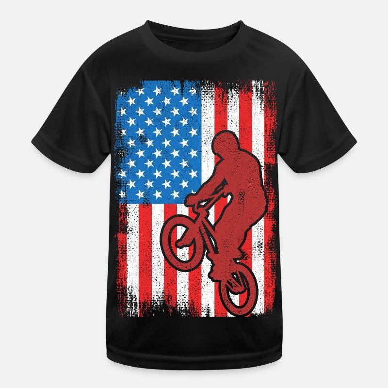 BMX États-Unis T-shirt sport Enfant