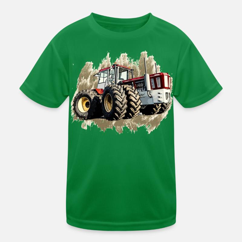Traktor Gigant Kinder Funktions-T-Shirt
