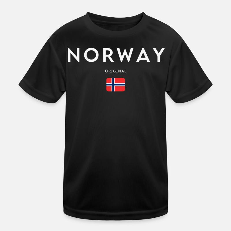 Norwegian flag, Norwegian pride Kids Functional T-Shirt