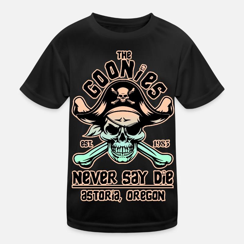 THE GOONIES 8 - Kids Functional T-Shirt - black
