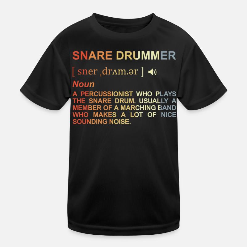 Percussionist Bedeutung Kinder Funktions-T-Shirt