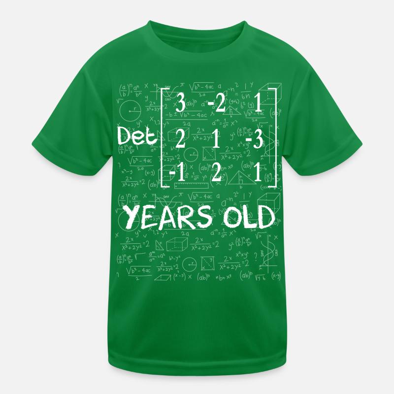 24e anniversaire 24 ans déterminant de matrice T-shirt sport Enfant