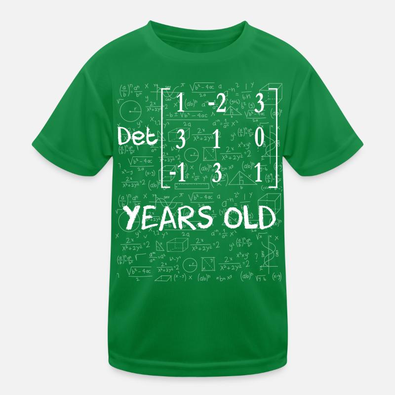 37e anniversaire 37 ans déterminant de matrice T-shirt sport Enfant