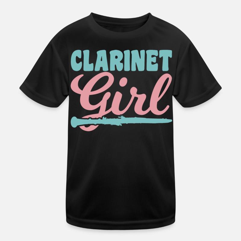 Clarinet player Kids Functional T-Shirt