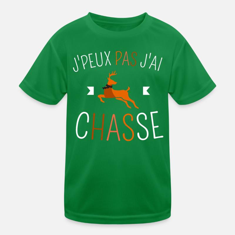 J peux pas j ai Chasse T-shirt sport Enfant