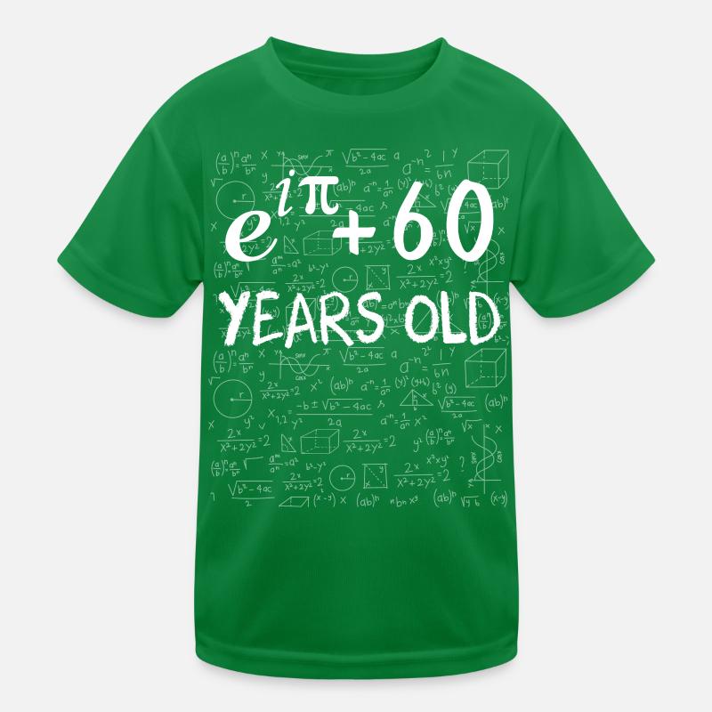 59th Birthday 59 Years Euler Identity Math Gift Kids Functional T-Shirt