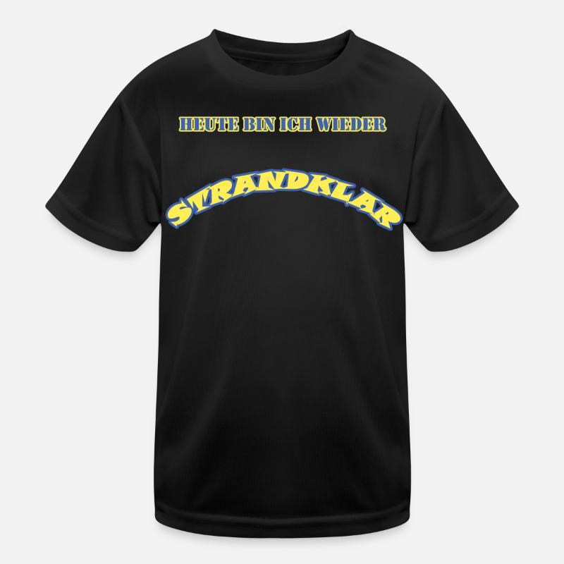 Strandklar Kinder Funktions-T-Shirt