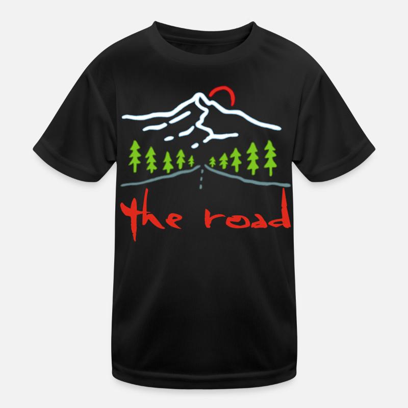 Die Straße Kinder Funktions-T-Shirt