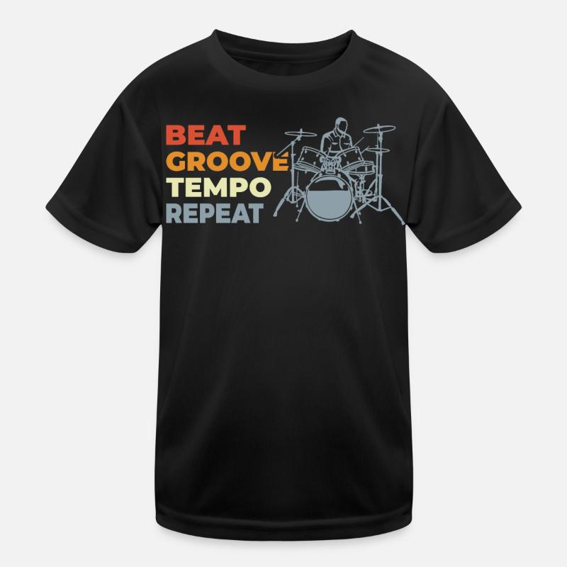 Motivation du batteur T-shirt sport Enfant