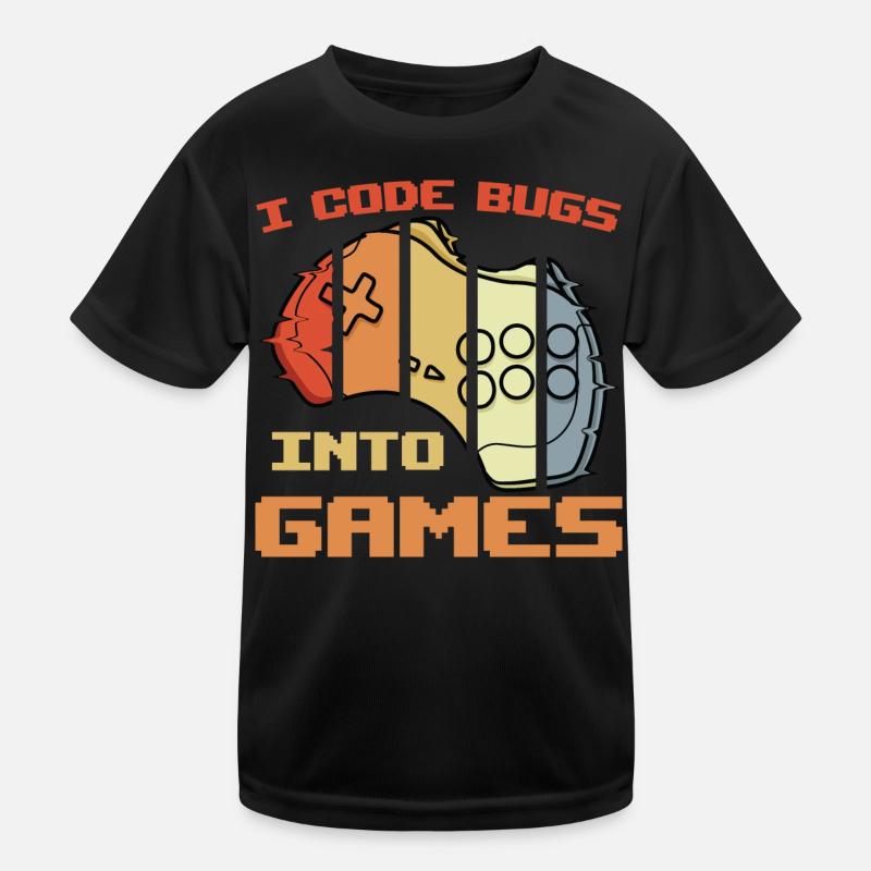 Spieleprogrammierer Witz Kinder Funktions-T-Shirt