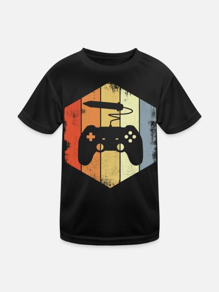 Game Artist - Kinder Funktions-T-Shirt - Schwarz