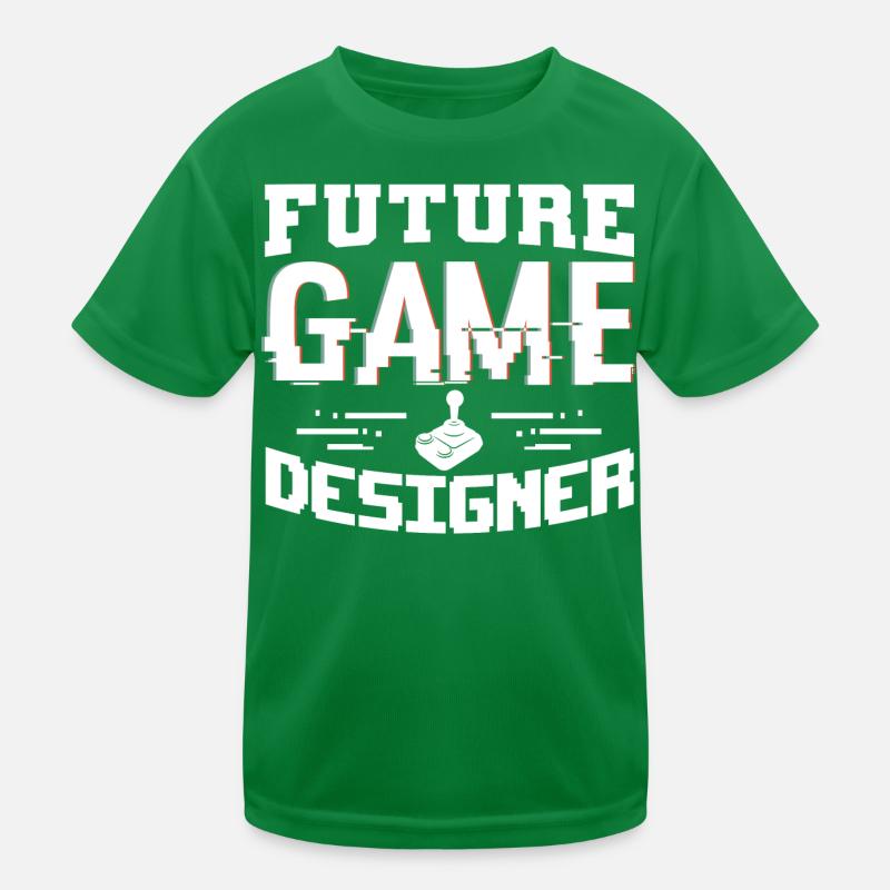 Game Designer Junge Kinder Funktions-T-Shirt