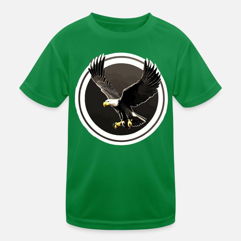 Logo Eagle en rond T-shirt sport Enfant