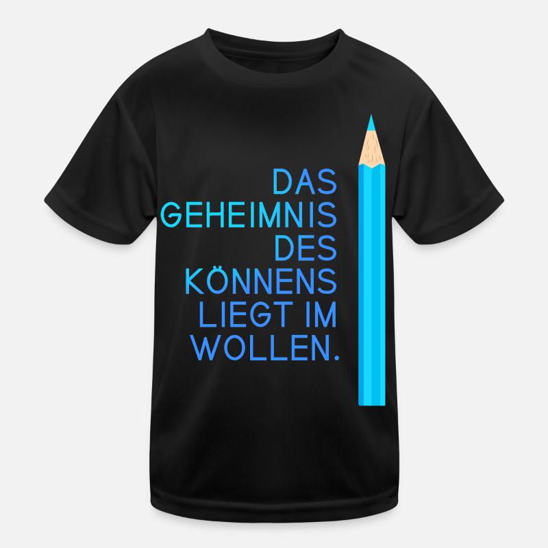 schule motivation einschulung prüfung abi spruch l Kinder Funktions-T-Shirt