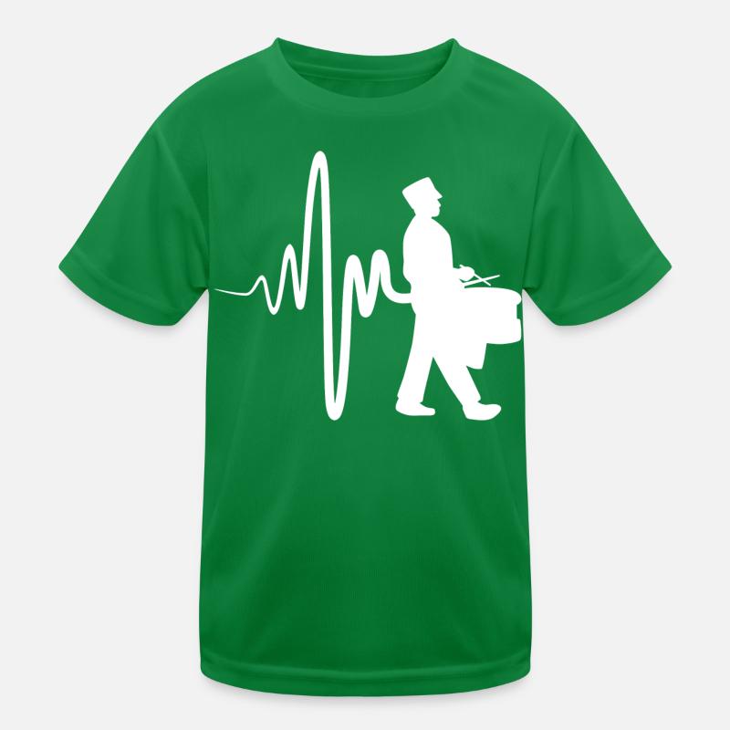 Paradetrommler Kinder Funktions-T-Shirt