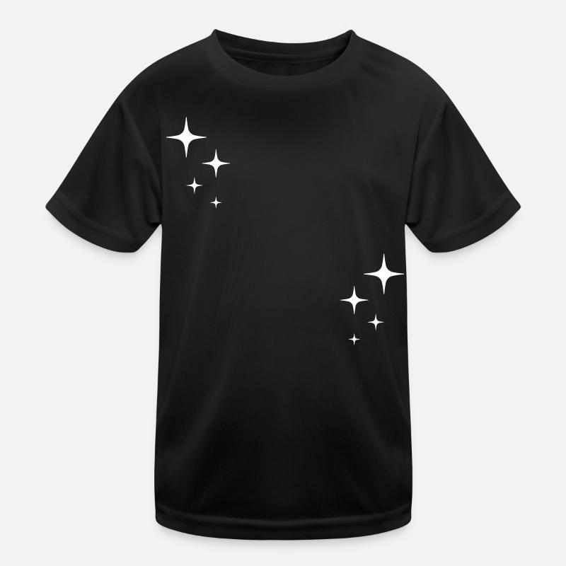 Funkeln Glitzer Sterne Kinder Funktions-T-Shirt