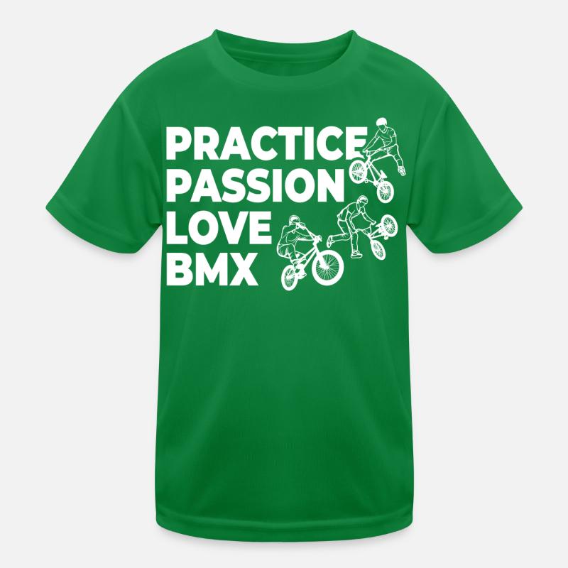 Drôle de slogan BMX T-shirt sport Enfant