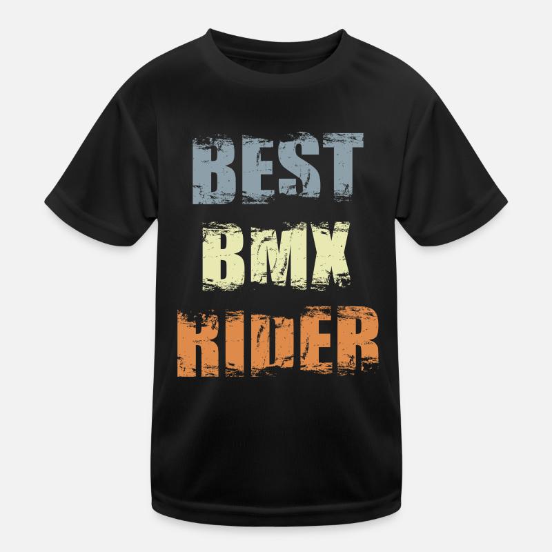 BMX Zitat Kinder Funktions-T-Shirt