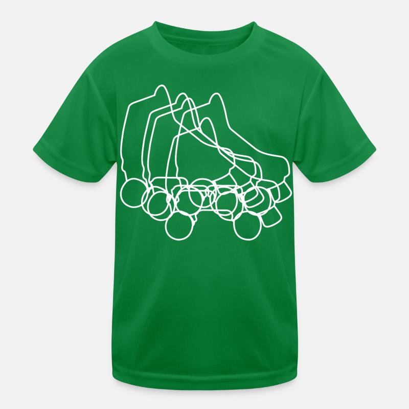 Dessin de patins à roulettes T-shirt sport Enfant