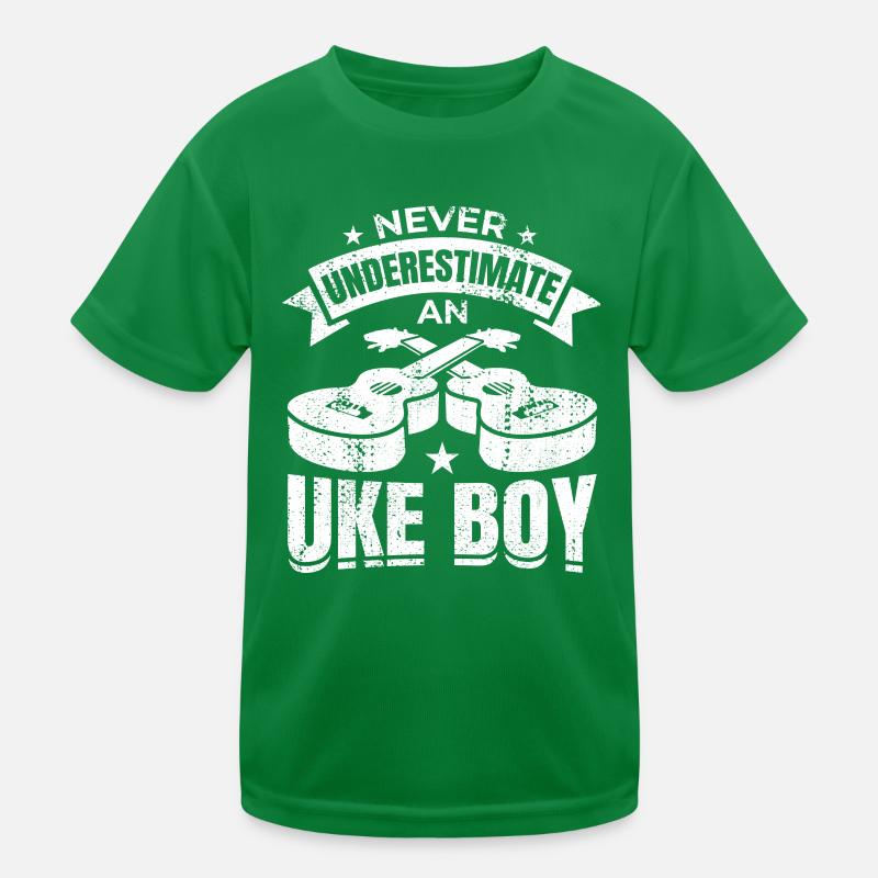 Kleiner Ukulelist Kinder Funktions-T-Shirt